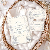 American Boy All American Baby Shower スタンダードカクテルナプキン