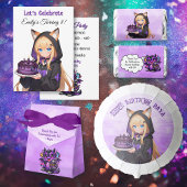 Cute Anime Dragon Girl's Birthday Party フェイバーボックス