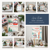 Après Bébé ski Polar Bear スタンダードランチョンナプキン