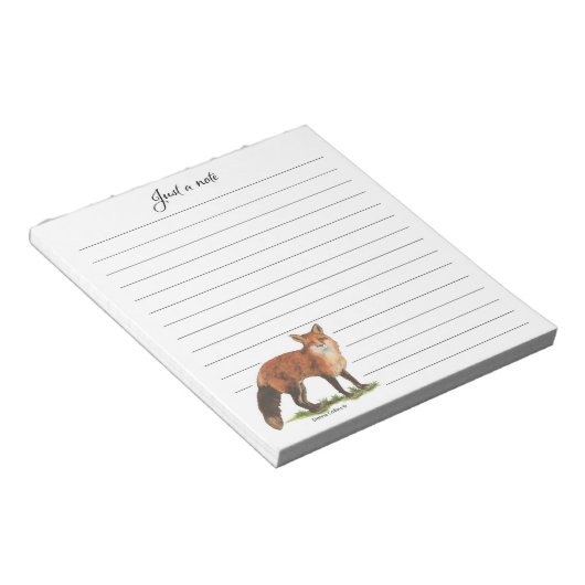 Collection Australian Fox Note Pad ノートパッド (アングル)