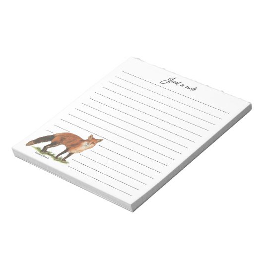 Collection Australian Fox Note Pad ノートパッド (回転)