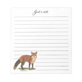 Collection Australian Fox Note Pad ノートパッド