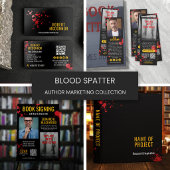 あなたの犯罪小説の名言 Blood Spatter Tシャツ