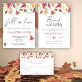 紅葉 – ゲームの上または下ブライダルシャワー