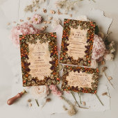 Autumn Orchard Wedding サンキューカード