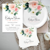 赤面ピンクフローラようこそベビー(名前) ベビーボディスーツ