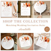 ベビーイン開花ボー秋フローラカスタムベビーシャワー ペーパープレート