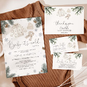 ベビー外の赤ちゃんシャワーが冷たい スタンダードランチョンナプキン