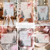 Baby it's cold outside Winter Books Baby Shower エンクロージャーカード