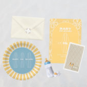 サーフボードベビーシャワーカスタム男女兼用 横断幕