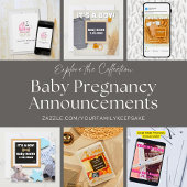 男の子だ!青ベビー妊娠の発表 ベビーボディスーツ