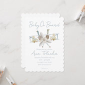 Blue Airplane Gift Tag ギフトタグ