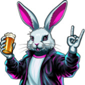 最悪のイースターバニー！ホッピーイースター、楽しくしよう！ 招待状