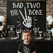 Bad Two The Bone! ハロウィン2歳の誕生日 ギフトタグ