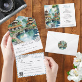 Bali Indonesia Wedding 出欠カード