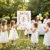 Ballet Bunny Birthday Floral Arch Paper Cups 紙コップ