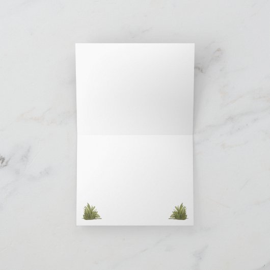 Collection Bat Note Card カード (内部)