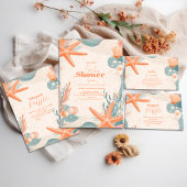 ビーチのエレガントベビー本 エンクロージャーカード