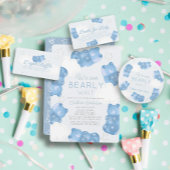 パープルグミベア赤ちゃんシャワー フェイバーボックス