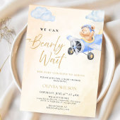 Bearly Wait Bear & Cloud Pattern Baby Shower フェイバーボックス