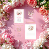 ボンジュール ベベ パリのベビーシャワー 招待状