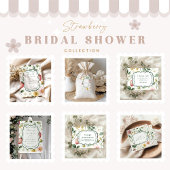 ベリーボタニカルチャームブライダルシャワー スタンダードカクテルナプキン