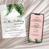 ビバリーヒルズピンク&グリーンパーティーフェイスボックス フェイバーボックス