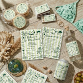 Bikinis & Martinis Beach Bachelorette Party Custom Tシャツ