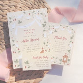 Birds & Berries Nesting Party Books for Baby エンクロージャーカード