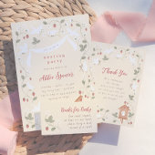 Bird & Bow Family Name & Return Address ラバースタンプ