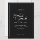 白カスタム文字付き結婚ブラックティッシュペーパー 薄葉紙