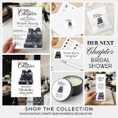 Elegant A New Chapter Bridal Shower Tabletop 台座サイン