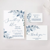 埃っぽい青いフローラ結婚の座席表 ポスター