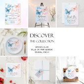 青またはピンクの性別が赤ちゃんのシャワーパーティーを明らかにする ギフトタグ