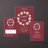 赤面フローラリースブルグパーソナライズされたンディ結婚ズ ラウンドシール (この独立クリエイターのコレクションをカスタマイズ。)