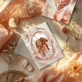 Blush Heirloom Heart Photo Frame Loving Keepsake シーズンカード