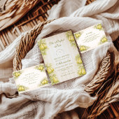 Blush Pear Perfect Pair Bridal Shower 招待状