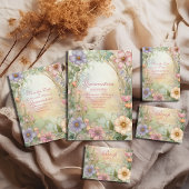 赤面ピンクフローラキンセアニェラギフト登録 エンクロージャーカード