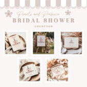 Blush Prosecco Pearls Bridal Shower Celebration 招待状