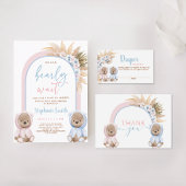 ツインズボホベアおむつラッフルカード エンクロージャーカード