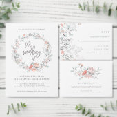 ボホボタニカルブライダルシャワーアドバイスフォーザブライド 招待状 (この独立クリエイターのコレクションをカスタマイズ。)