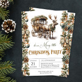 セージ素朴グリーンリースフェイク金ゴールドトナカイ マグネット