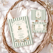 ボホリトルフィッシャーマン魚釣りベビーシャワー スタンダードカクテルナプキン