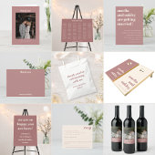 ほこりっぽいはっきりしたバラレトロカスタムウェディングサンキュー フェイバーバッグ