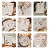 Coffee Bridal Shower Guess How Many Sign ポスター