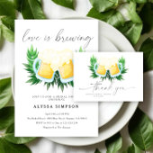 Love is brewing ウェディング+席次表 ポスター