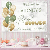 ブライダルシャワー。パジャマパーティー エンクロージャーカード