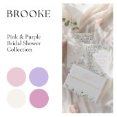 花嫁とガーデンティーバックブライダルシャワー タペストリー