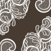 ブラウンヴィンテージレ結婚ース – 招待状