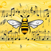 ブンブンいう音ビートサンキューカード サンキューカード